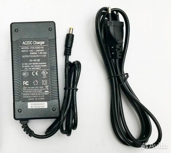 Зарядное устройство для электросамоката 42v 1.5a