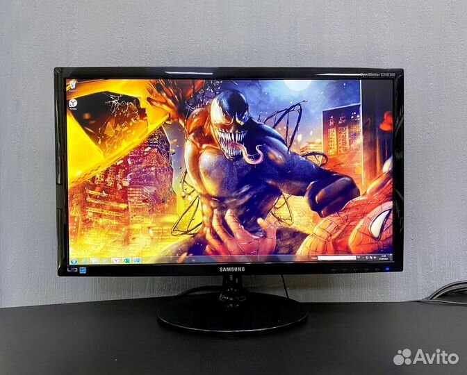 Игровой пк с монитором 24 fullHD