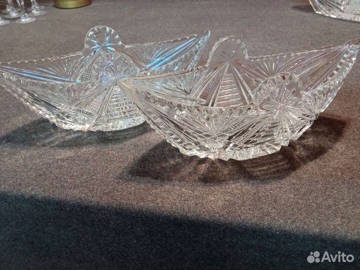 Ваза хрустальная СССР