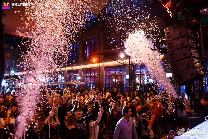 Конфетти машина в аренду/продажа