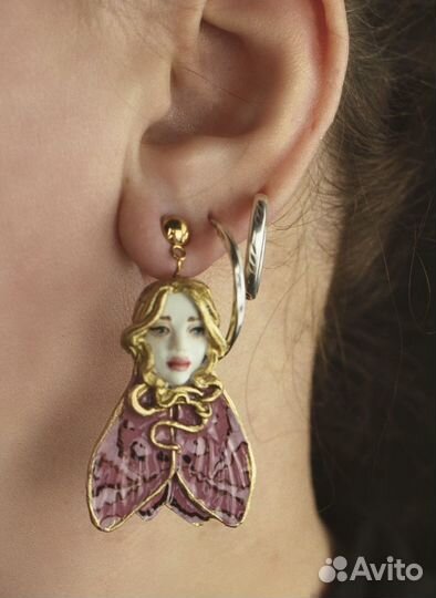 Серьги ручной работы