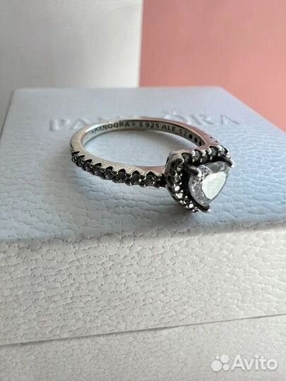 Кольцо Pandora преданное сердце