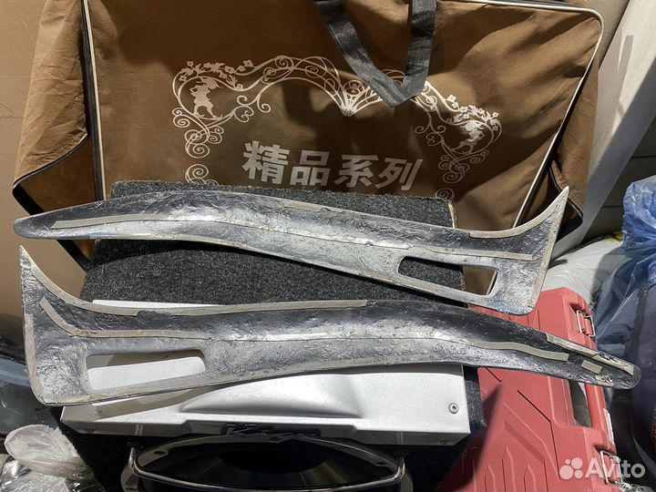 Реснички на фары subaru forester sg5