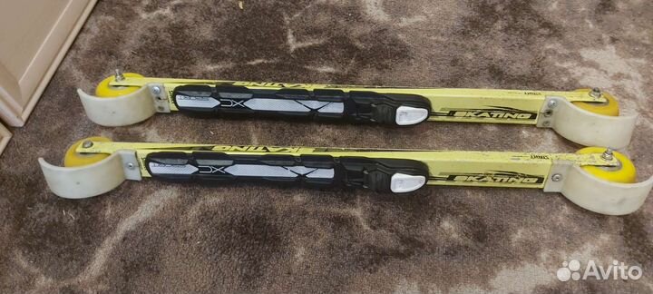 Лыжи роллеры конёк