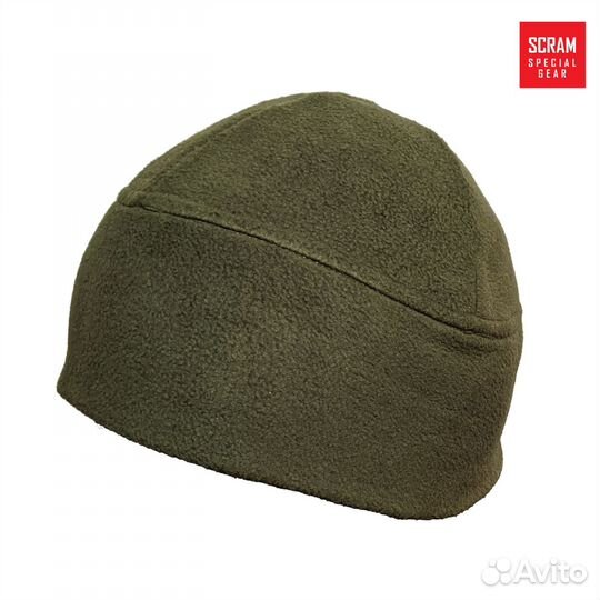 Шапка флис (270г./м2) хаки