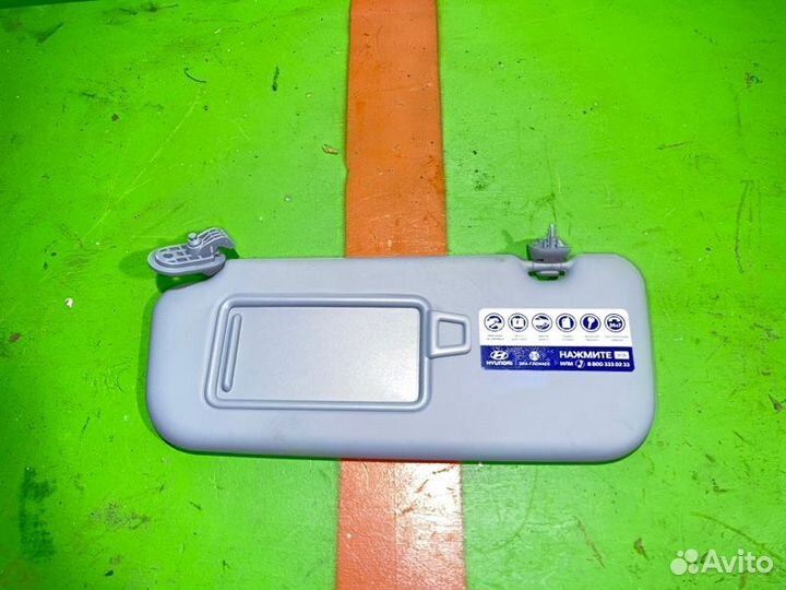 Козырек солнцезащитный Hyundai Solaris 2 седан 1.6