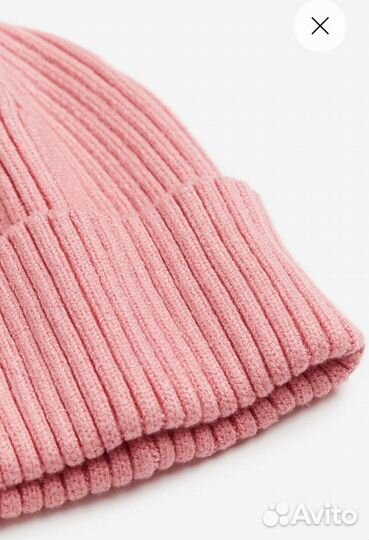 Шапка H&M в розовом и зеленом цвете новые