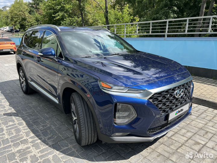 Hyundai Santa Fe 2.4 AT, 2018, 84 000 км