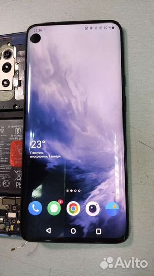 Дисплейный модуль one plus 7 pro