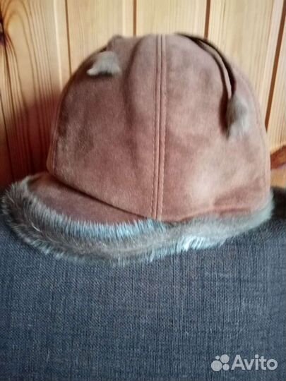 Головной убор женский натуральная кожа