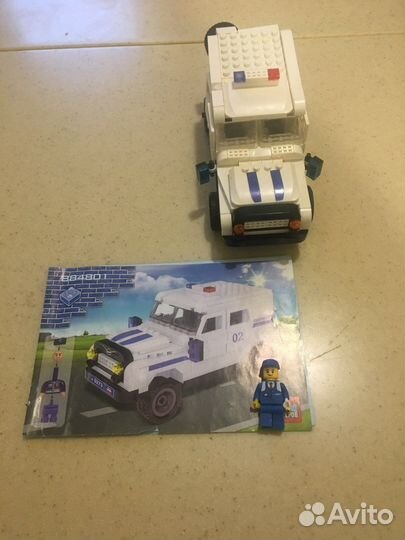 Lego City полицейская машина