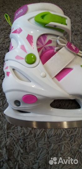 Коньки детские раздвижные 34 37р
