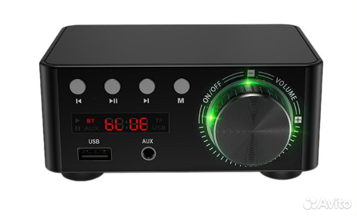 Усилитель мини Bluetooth 5,0 50Вт x 2 стерео