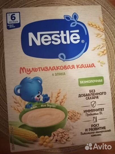 Детские безмолочные каши