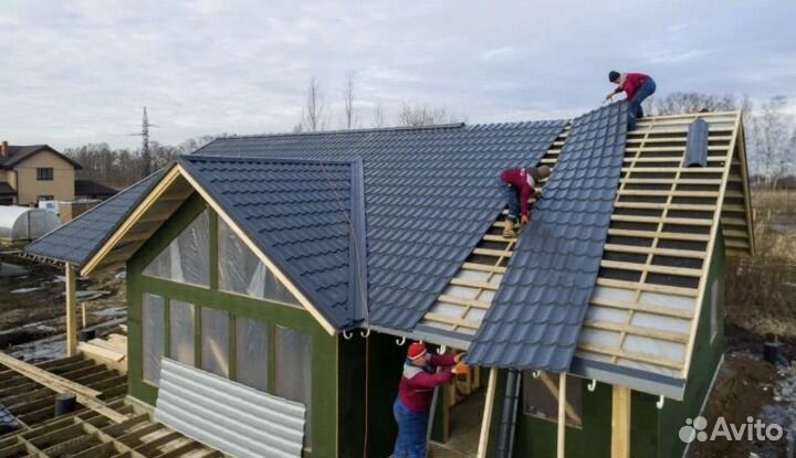 Кровля/строительство пристройек/Террас/Веранд