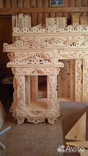 Резные наличники на окна