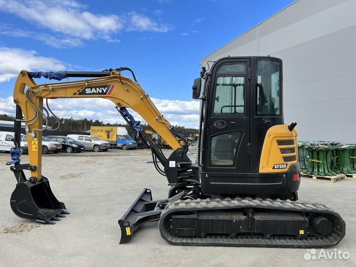 Мини-экскаватор Sany SY50U, 2023