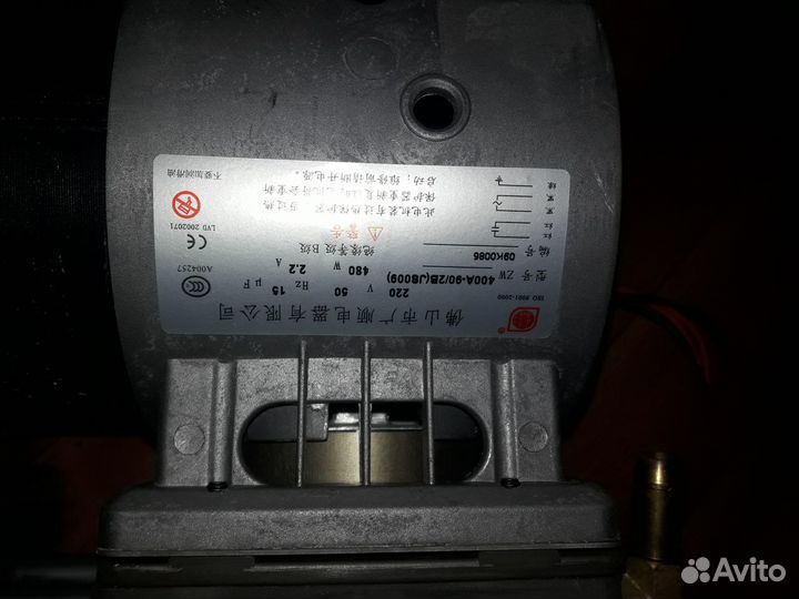 Компрессор поршневой для концентратора