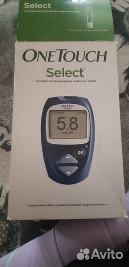 Глюкометр one touch select