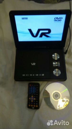 Портативный видеопроигрыватель с TV VR PDV T090EV