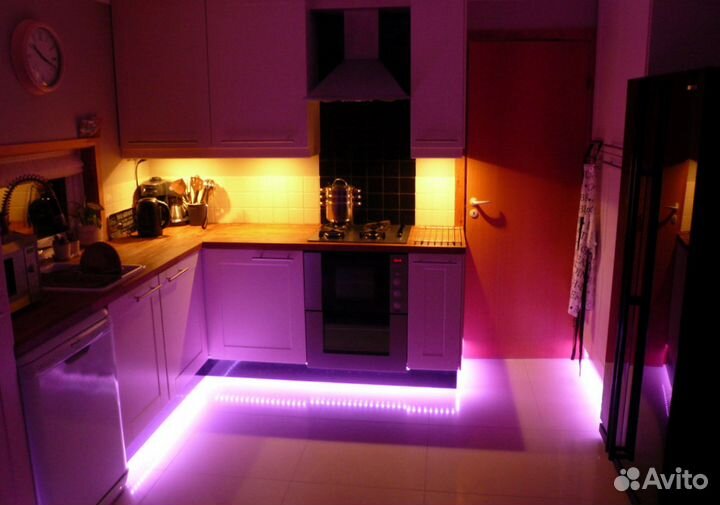 Светодиодная лента (комплект) RGB SMD 5050 5м