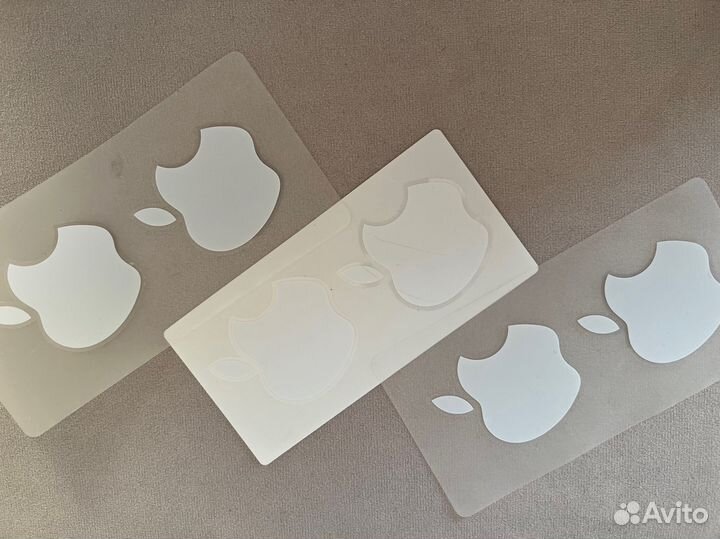 Набор оригинальных наклеек Apple 6 штук