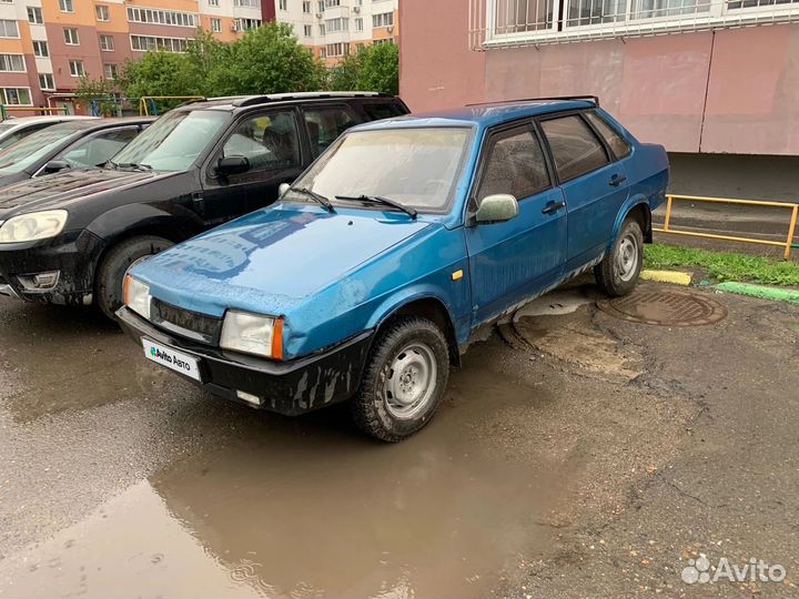 ВАЗ 21099 1.5 МТ, 1999, 100 000 км