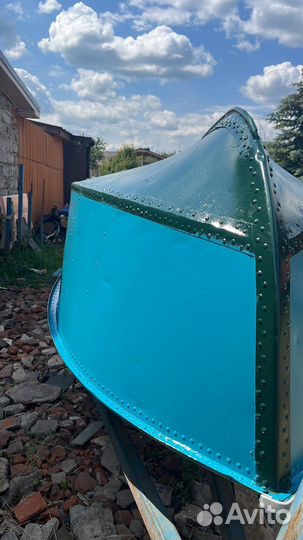 Лодка Казанка с булями + Нептун 23 + Тележка