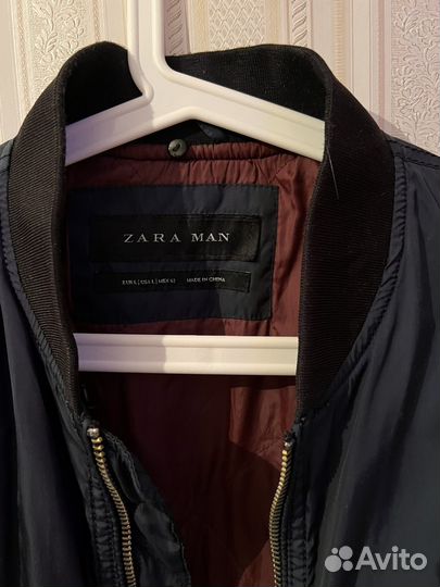 Бомбер мужской zara