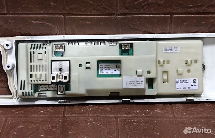 Модуль управления стиральной машины Siemens