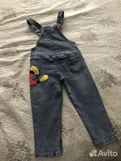 Джинсовый комбинезон
