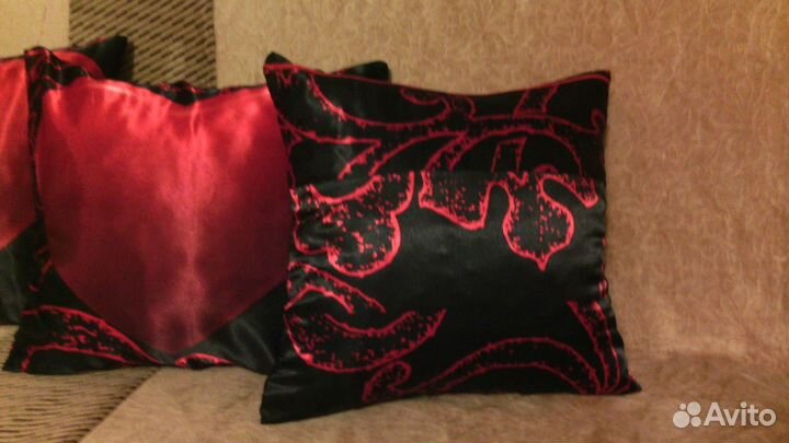 Подушка с сердечком, для автомобилей