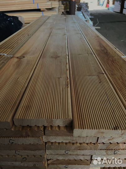 Доски лиственницы камерной сушки 30x150 мм, гарант