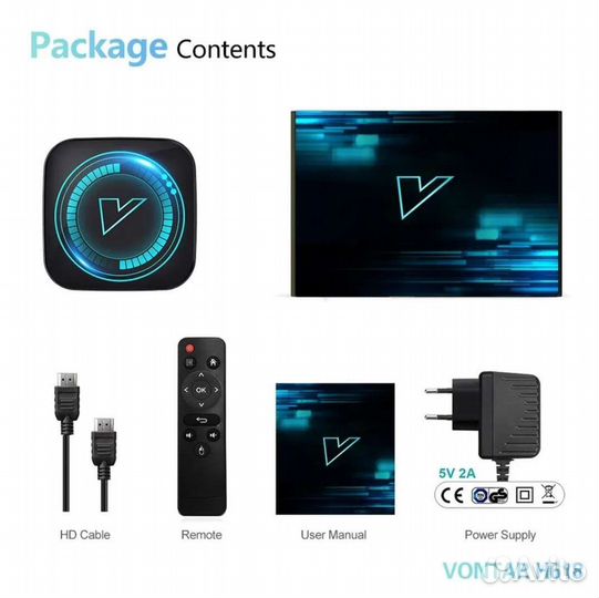 TV приставка Android12 4GB/64GB для бесплатного тв