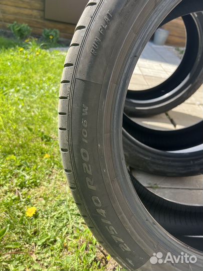 Pirelli P Zero 245/45 R20 и 275/40 R20 50