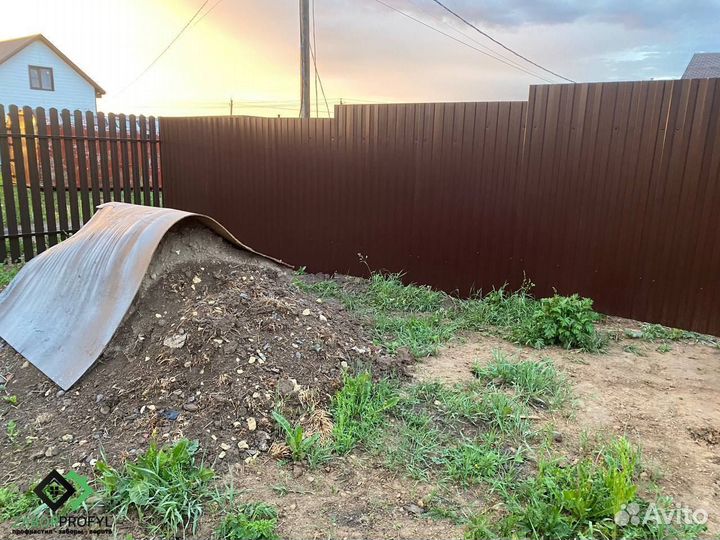 Заборы из профнастила / Заборы под ключ