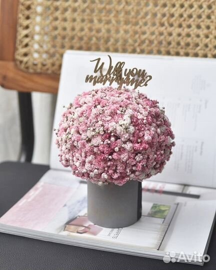 Подарок из Гипсофилы. Композиции с Гипсофилой