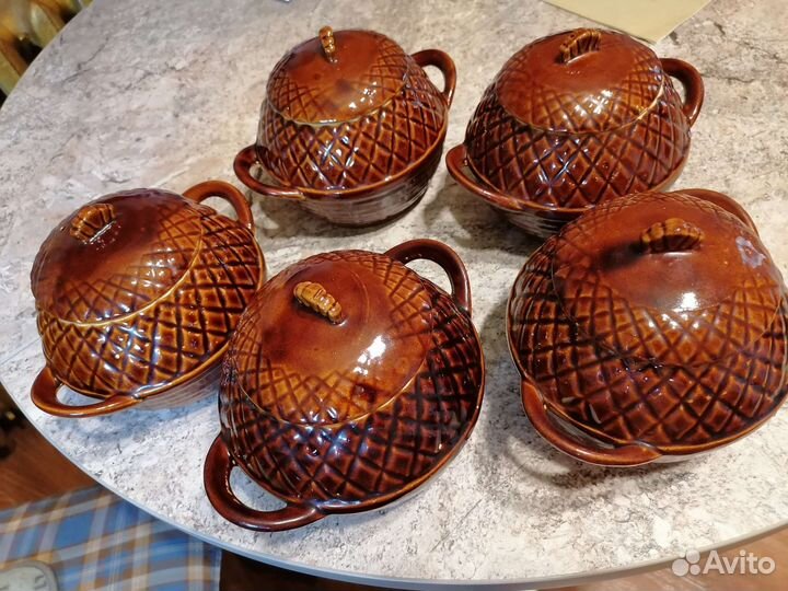 Керамические горшки для запекания