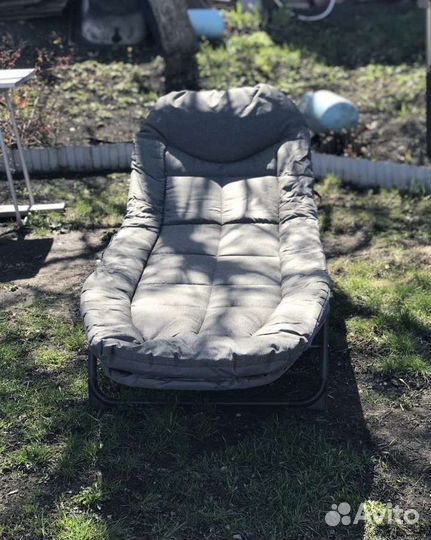 Раскладушка с матрасом Туристическая