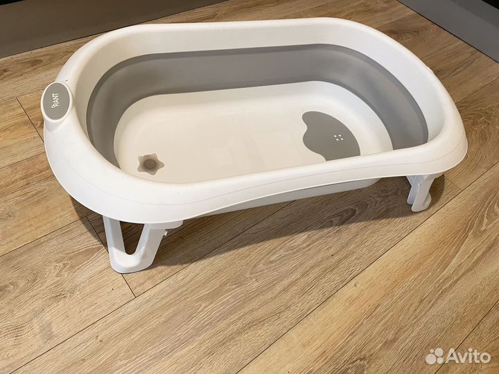 Ванночка для купания складная с термометром
