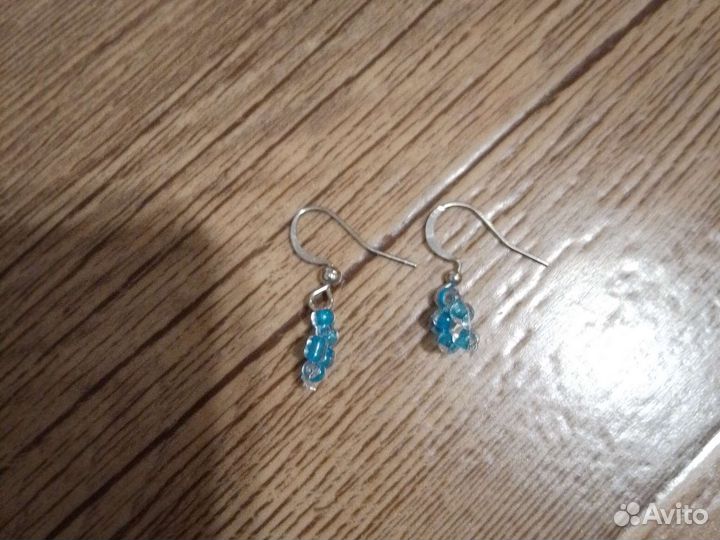 Серьги из бисера