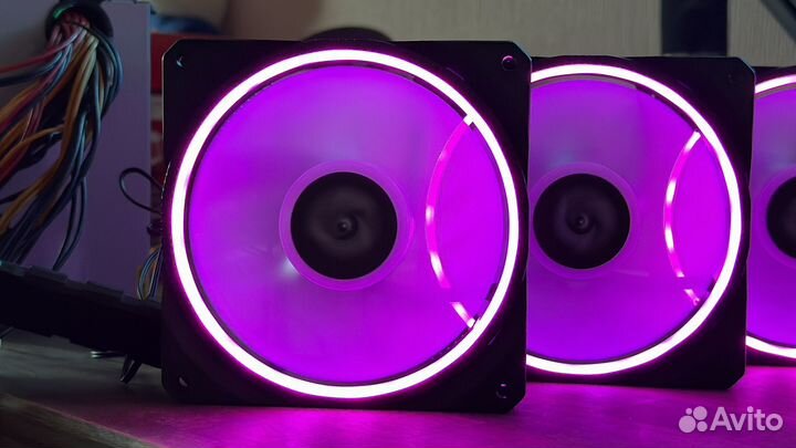 Кулер для корпуса пк rgb 120 мм