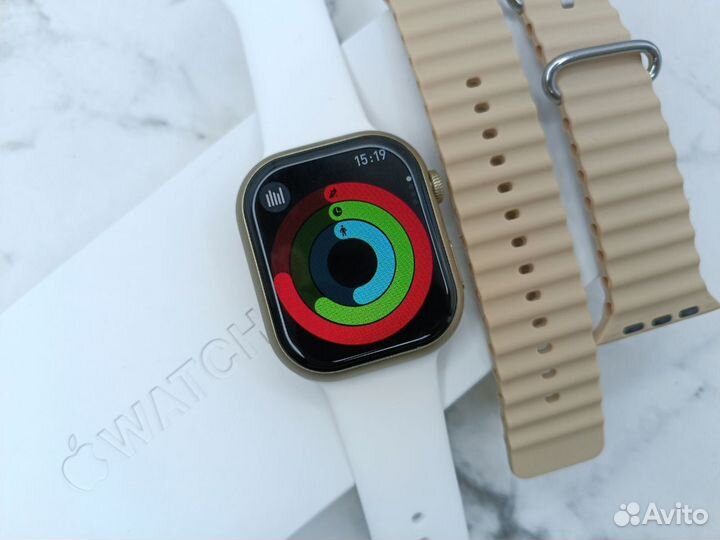 Часы Apple watch 9 (2 ремешка в комплекте)