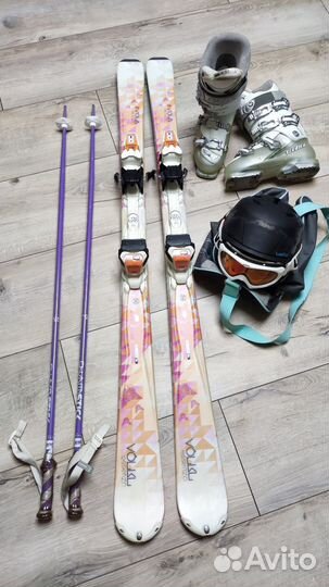 Горные лыжи комплект