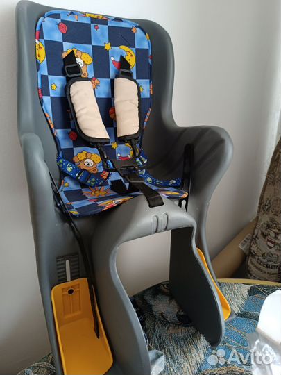 Детское велокресло на багажник