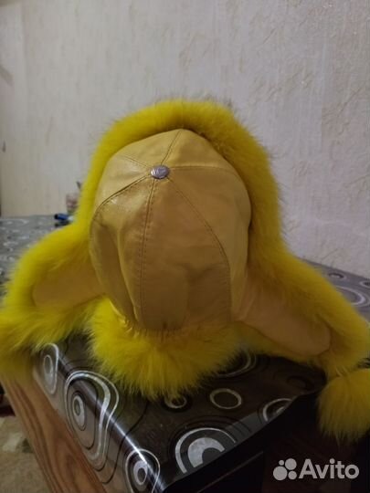 Шапка зимняя меховая женская песец