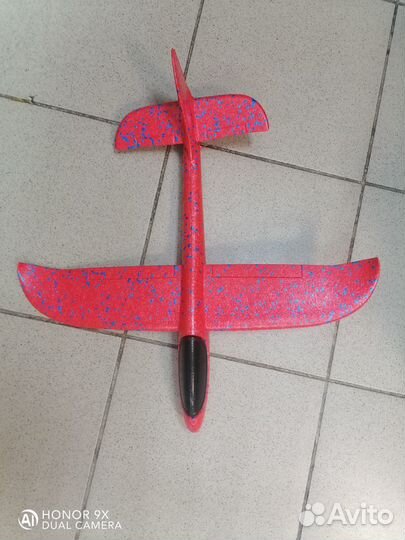 Самолёт планер 48см новый