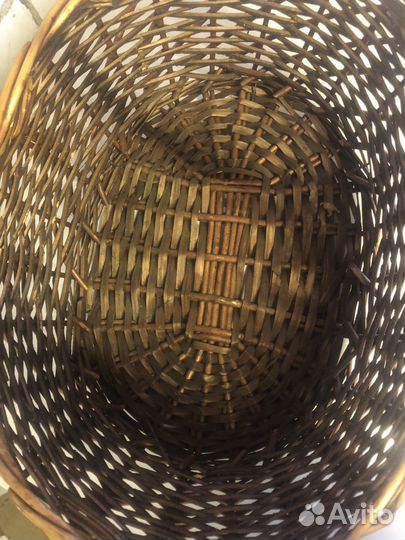 Корзина плетеная большая