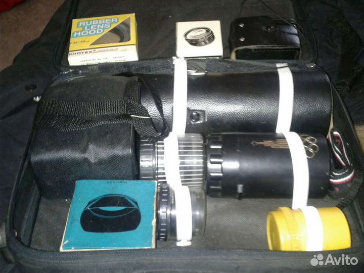 Фотоаппарат Зенит+объективы:юпитер,гелиос,зенитар