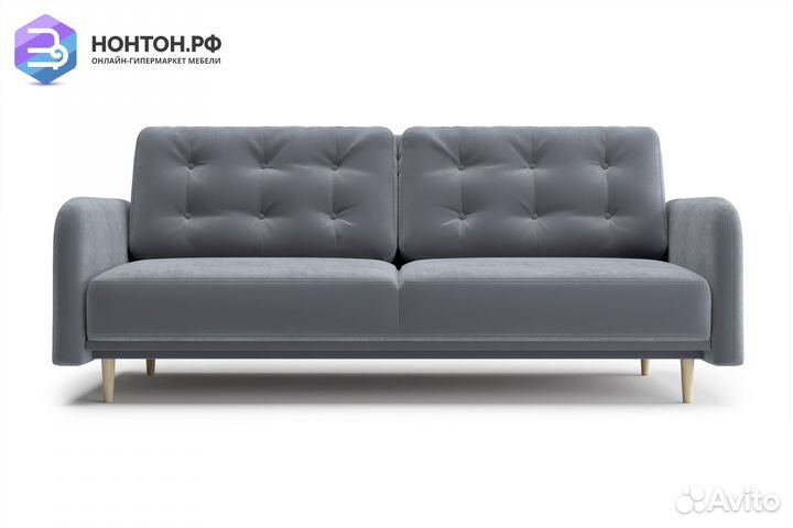 Диван книжка Париж темно-серый